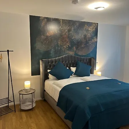 Lit Living: Luxus - Box Spring - Parking - Terrace * Ludwigshafen am Rhein