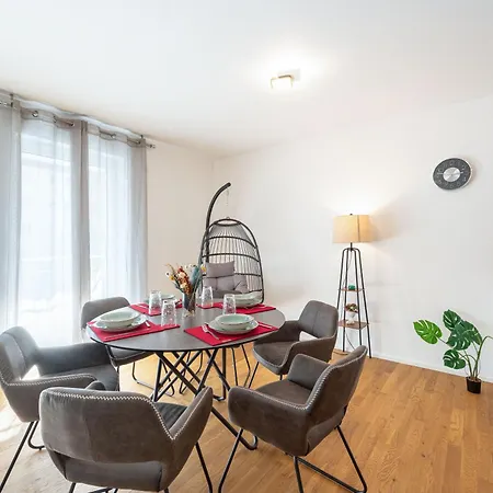 Lit Living: Luxus - Box Spring - Parking - Terrace شقة *